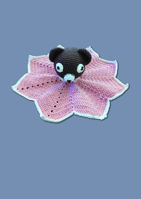 Doudou ourson en coton