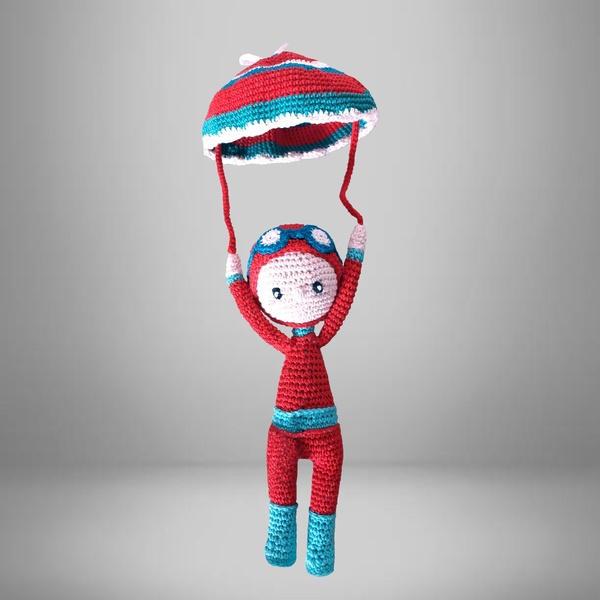 PARACHUTISTE EN COTON