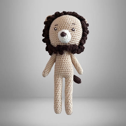 LION EN COTON NOUVEAU