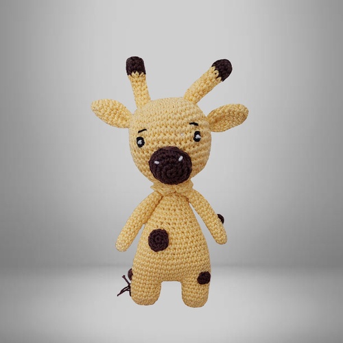 PETIT GIRAFE EN COTON