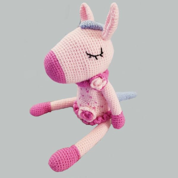 GRANDE LICORNE EN LAINE/ S O L D E