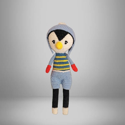 GRAND PINGOUIN EN COTON