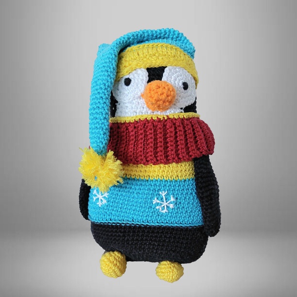 GRAND PINGOUIN EN COTON