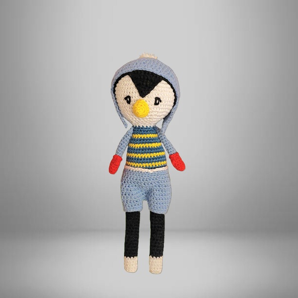 GRAND PINGOUIN EN COTON