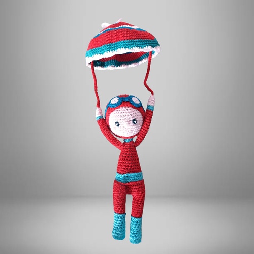 PARACHUTISTE EN COTON