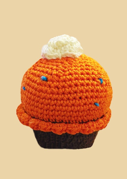 CUPCAKE A LA CAROTTE EN COTON