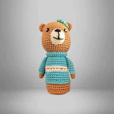 OURS BRUN EN COTON
