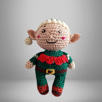 ELFE DE NOEL EN COTON