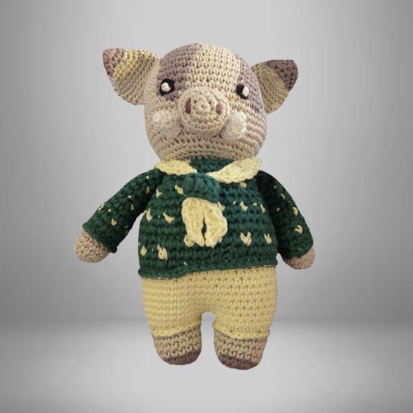SANGLIER EN COTON