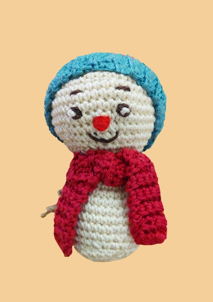 BONHOMME DE NEIGE EN COTON