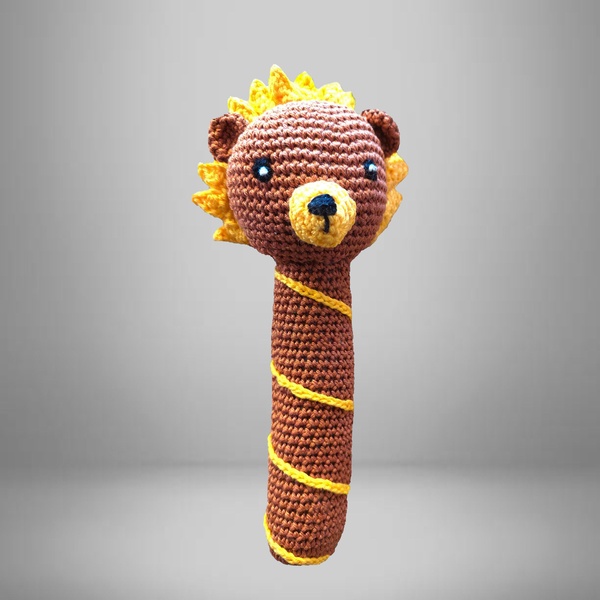 BATON LION EN COTON