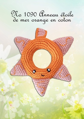 ANNEAU ETOILE DE MER EN COTON